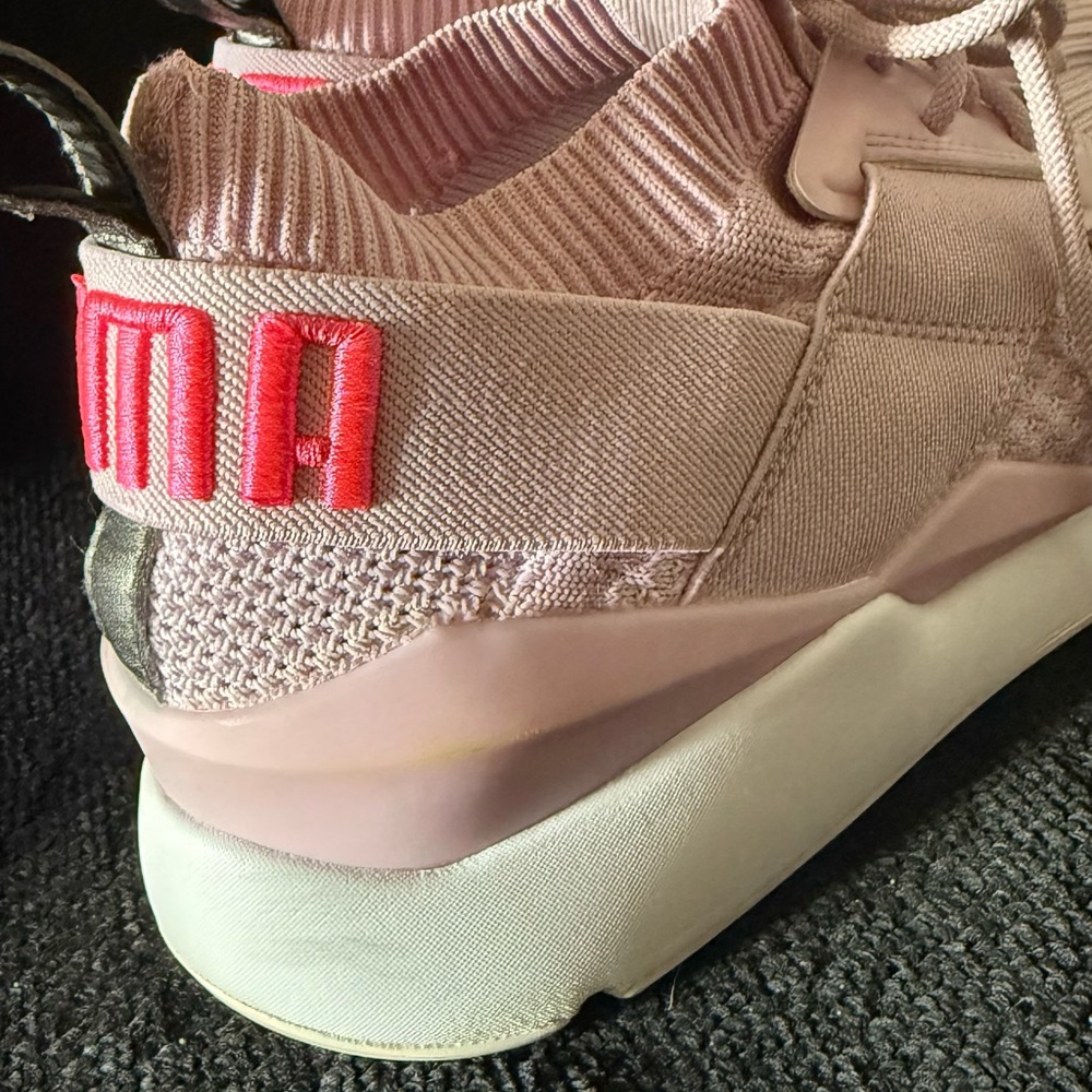 Puma Muse EvoKnit Women’s Size 9 Pink Knit Sneakers Slip-On Athletic Shoes 9/10 - Picture 14 of 15